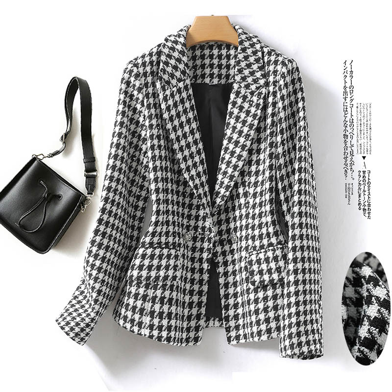 Short spring fashionable elegant classic suit jacket