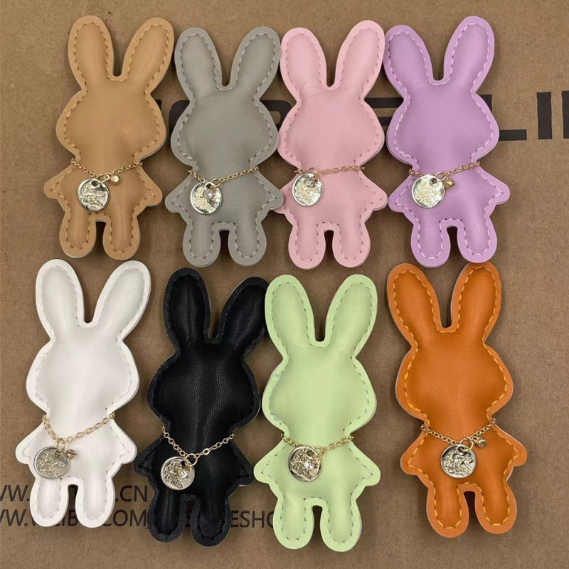 New Year Rabbit Rabbit mobile phone leather wristband accessories diy mobile phone wristband phone case pendant pu mobile phone accessories New Year Rabbit Rabbit mobile phone leather wristband accessories diy mobile phone wristband phone case pendant pu mobile phone accessories