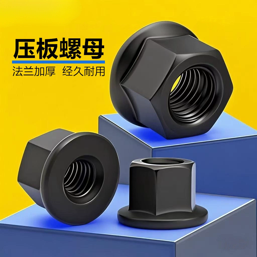Фланцевая гайка с прокладкой и увеличенной шестигранной ленточной гайкой пресс-пластины M8M10M12M14M16M20M22M24
