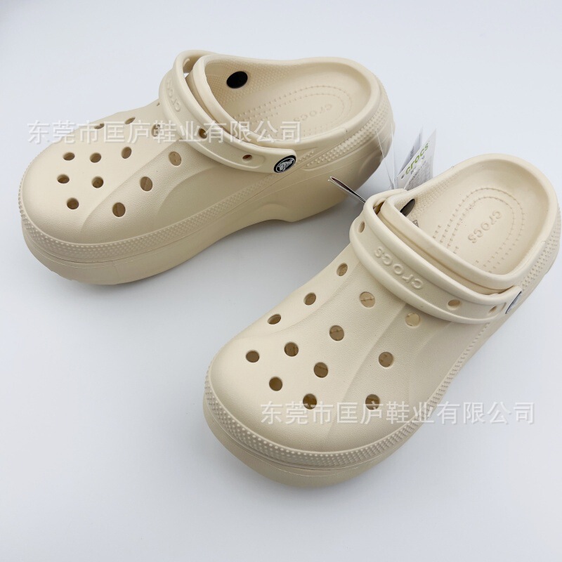 24 New Models of Women's Shoes: Cross Bella Closed-Toe Perforated Shoes, Thick-Soled Height-Increasing Lightweight Breathable Sandals, Outdoor Beach Shoes