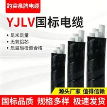国标纯铝芯YJLV/VLV22架空1/2/3/4/5芯10平方地埋铠装电力电缆线
