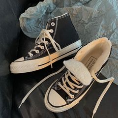 復刻基礎2021冬季高幫1970s基礎款加絨棉鞋學生保暖帆布鞋8118女