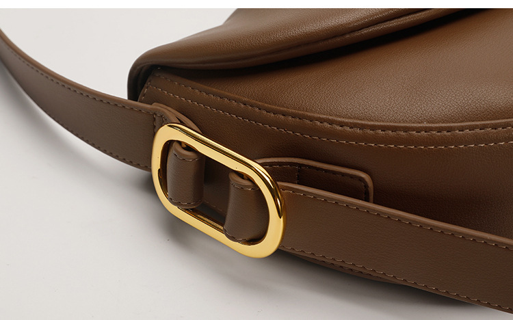 Title 2, Dames Cowhide geplooide zadeltas voor onder de ...