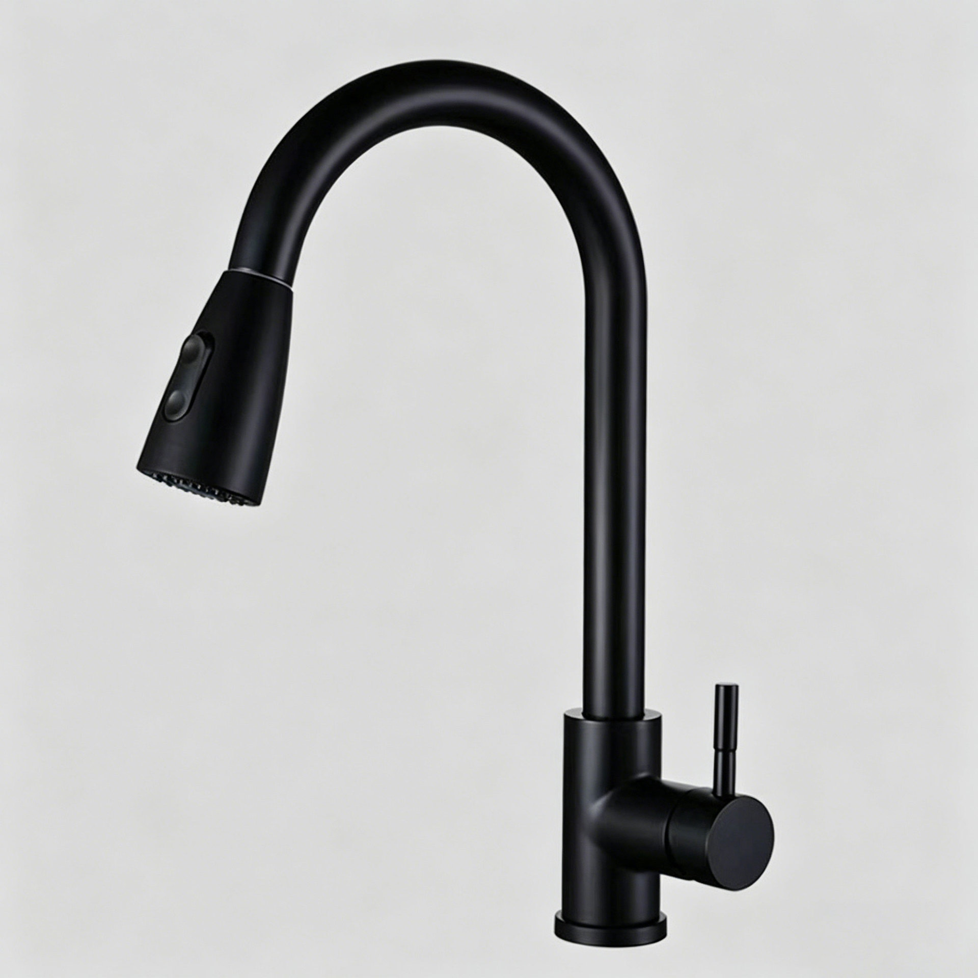 Grifo Extraíble de Cocina de Acero Inoxidable 304, Giratorio 360° para Agua Fría y Caliente