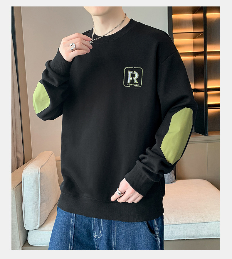 Stilvoller Herren Pullover Vielseitiges Langarmshirt Für Männer_voghion.com