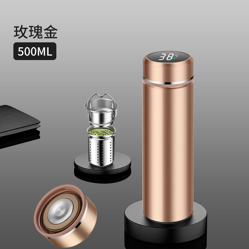 Estilo chino retro taza de vacío ins estilo nacional moda masculina y femenina estudiantes de acero inoxidable taza artística impresión creativa taza de agua