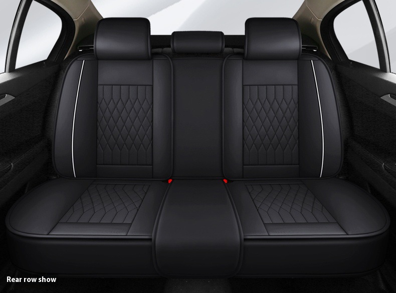 Cross-border Amazon full leather car cushion 3D three-dimensional all-inclusive universal cushion