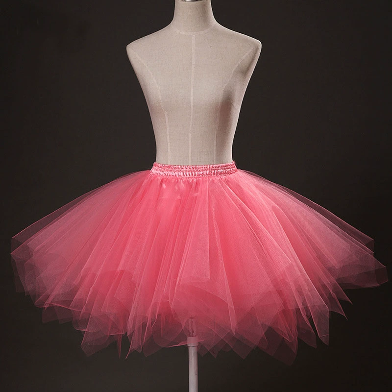 European and American candy color multi -color skirt supports half -body puff lining skirt photo studio wedding photography diamond -shaped color skirt