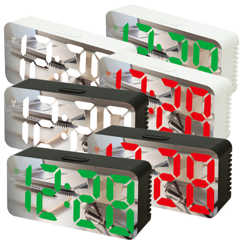 �¿�ʱ�м�ԼLED������ʱ�ӵ���ʱ�������̨ʽ����ʱ���¶���ʾ