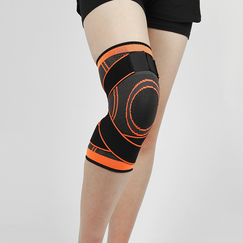 Rodilla deportiva correa de rodilla de compresión antideslizante correr al aire libre montaña cubierta ciclismo 16 horas calor