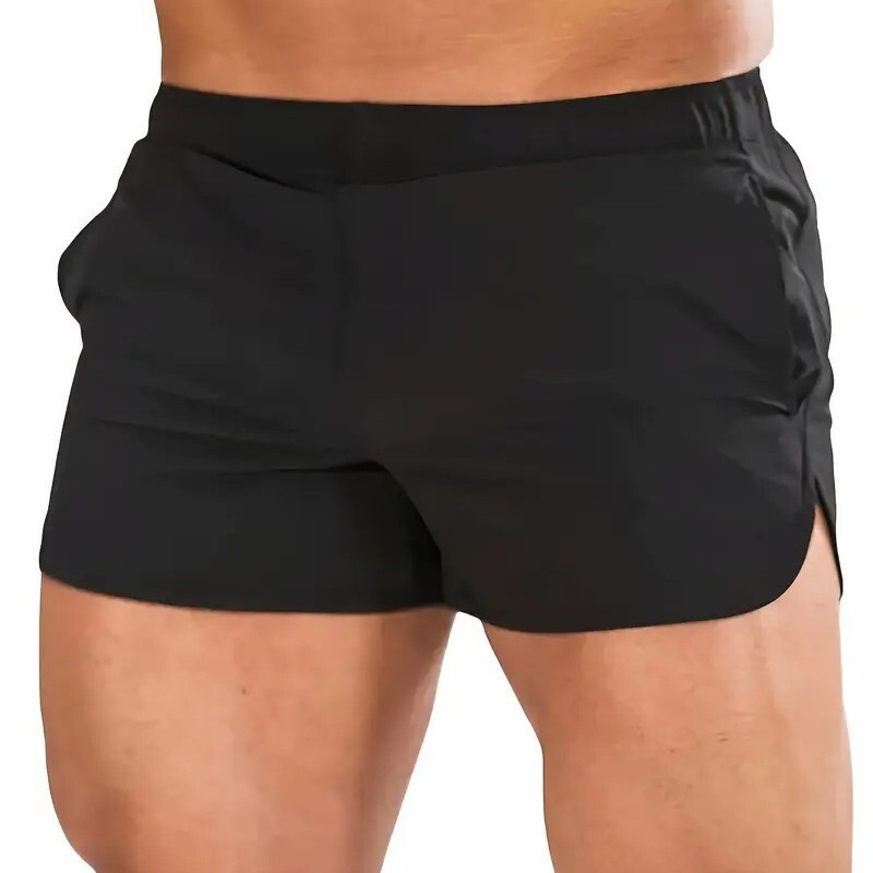 Cross-Border Sports Quick-Dry Shorts, Summer In-Stock, Mid-Waist, Men'S, No Inner Lining, Three-Point Print, Slim Fit, Tight-Fitting, Running Sports Cross-Border Sports Quick-Dry Shorts, Summer In-Stock, Mid-Waist, Men'S, No Inner Lining, Three-Point Print, Slim Fit, Tight-Fitting, Running Sports