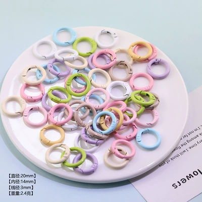 Zərgərlik ara hissələri | Connectors, and Small Accessories - spring-coil-20mm-10-pieces