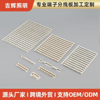 定制10P/13P/16P 多光源化妆镜分线板开关分线板化妆镜电源分线板