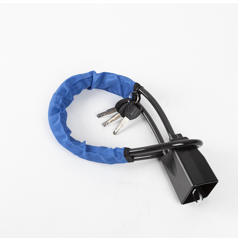 Buckle Lock Thickened – Universal Car lock - blue