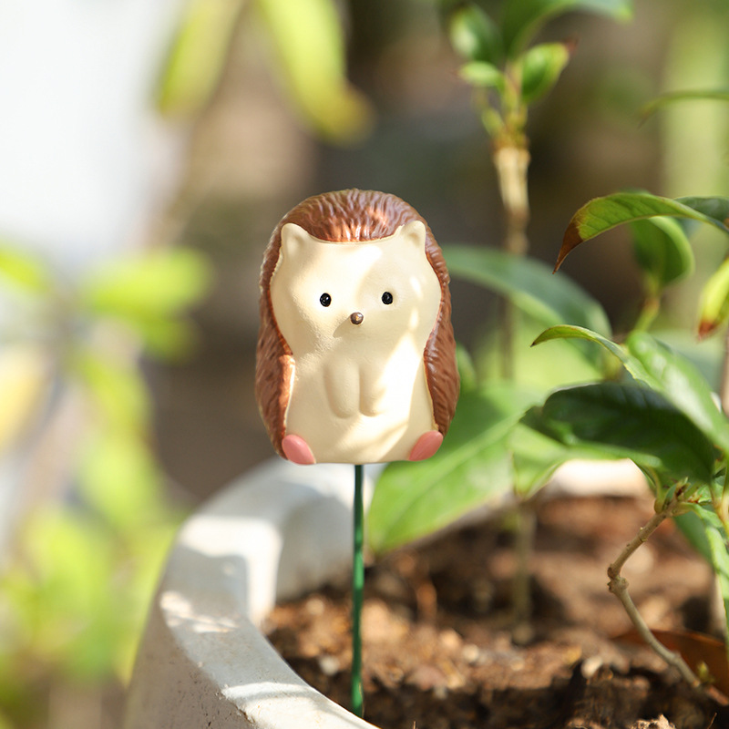Jardinería Paisaje Dibujos animados Animales Flores Decoración Patio Maceta Decoración Accesorios para paisajismo Jardín