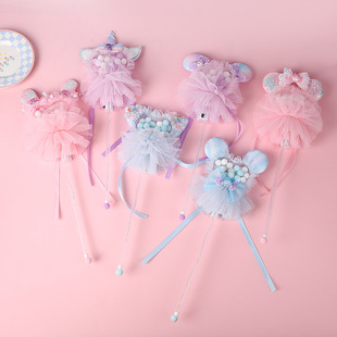 Fairy Wand Children's Handheld Flash Wand Luminous Small Toy Night Market Stall Girls Princess Style Fairy Wand Wholesale