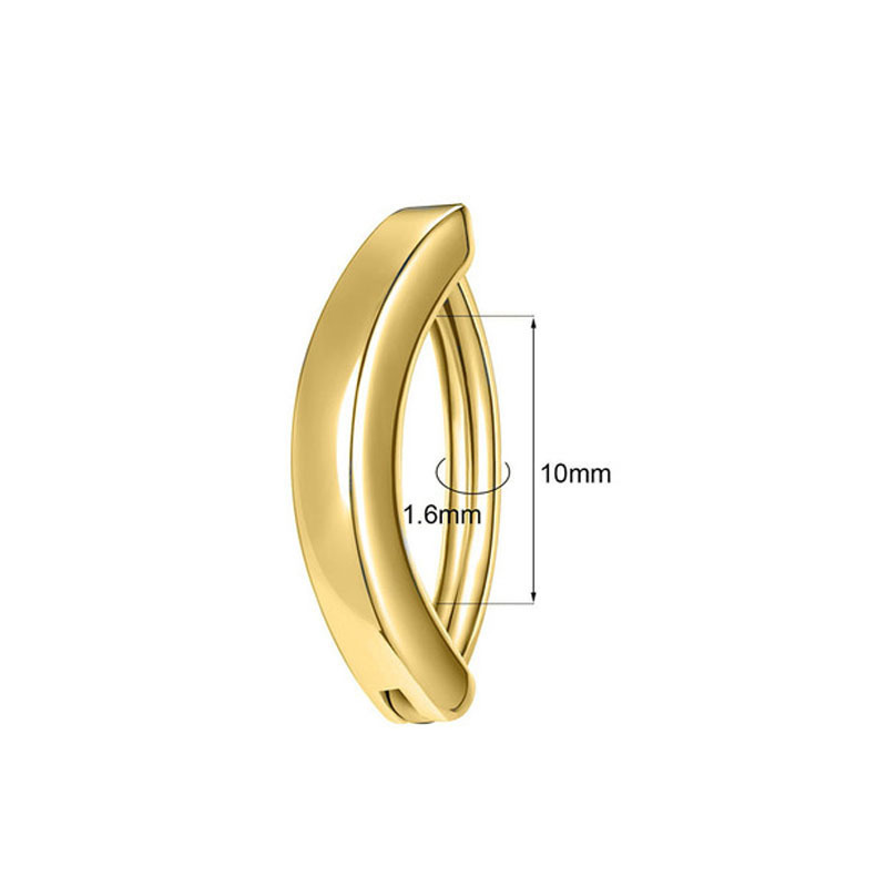 Unisex Stainless Steel Belly Button Piercing Jewelry Fashion Body Piercing Accessory_voghion.com