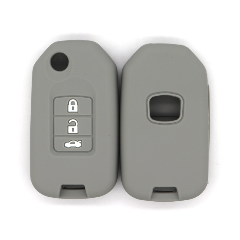 Suitable for Honda Fit Civic CRV Lingpai Binzhi H-XRV Accord Siperui Folding 3-Button Car Key Case