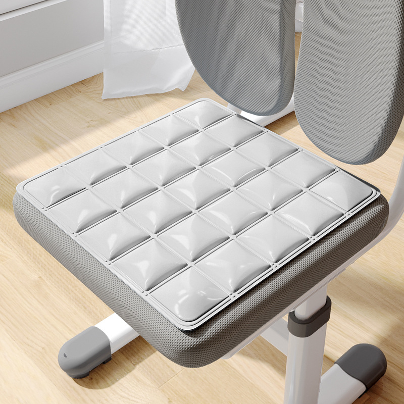Cojín de hielo de gel de verano Cojín Cojín fresco Cojín de asiento sedentario de oficina Cojín de agua para estudiantes Almohada de hielo Cojín de trasero de verano Cojín de bolsa de hielo