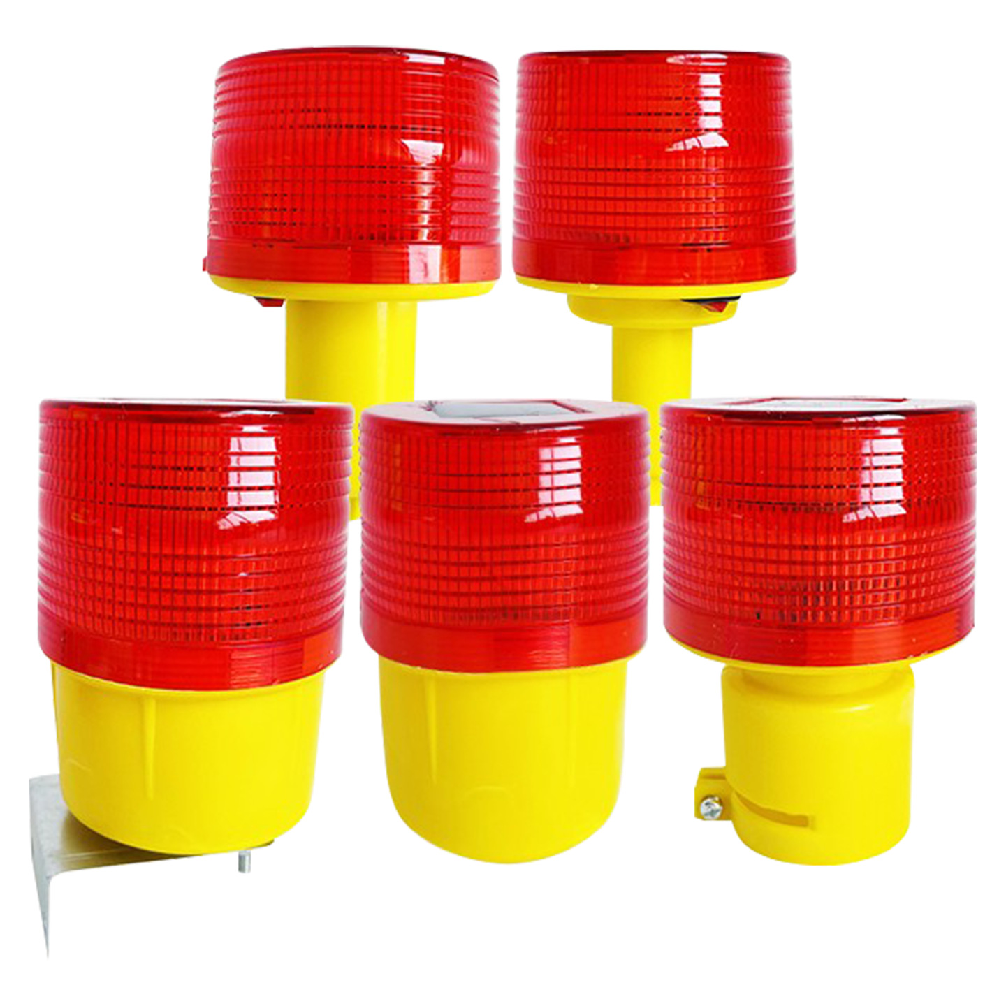 Luz de advertencia solar construcción de carreteras nocturnas explosión parpadeo cerco luz de señal parpadeante de seguridad marina alarma parpadeante image 6