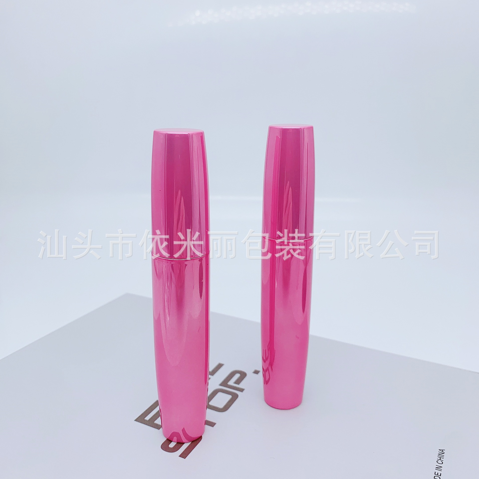 Mascara bottle新款圆形睫毛膏管大双瓶睫毛瓶彩妆包材自定义logo
