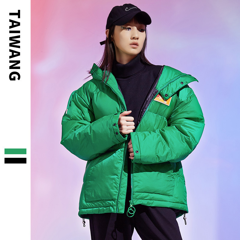 Men's Clothing Factory direct sales men's and women's cotton coat men's winter new style men's coat brand loose large size cotton coat men_voghion.com