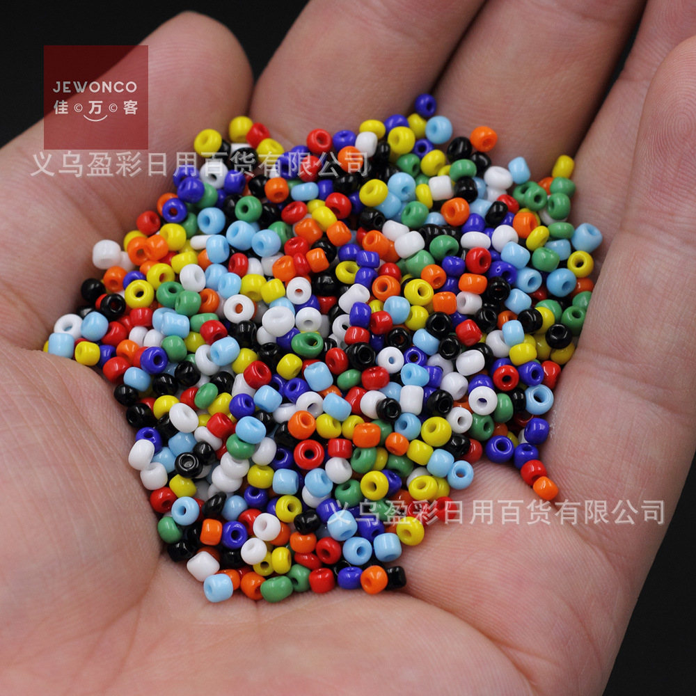 3mm mixed color imitation porcelain sexy bead