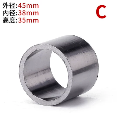 Motorcycle exhaust pipe Pipe Silencer, Anti-Leakage Asbestos - type-c-453835