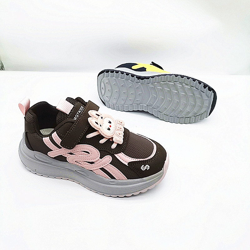 Nuevos zapatos deportivos para niños 2025 otoño 5 - 12 zapatos casuales de cuero para niños y niñas zapatos de entrenamiento moral antideslizantes