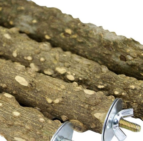 Parrot toy bird supplies, chili wood perch bar stand, various sizes, bird cage accessories, nail and beak grinding tools