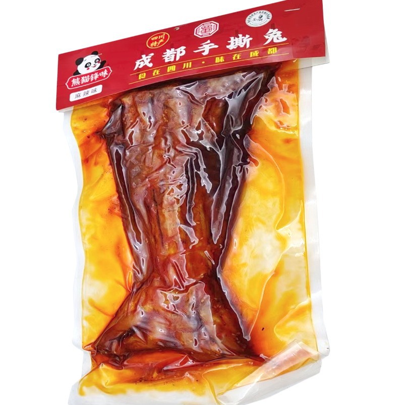 熊猫锋味四川特产成都手撕兔麻辣味五香味558g开袋即食肉食零食兔