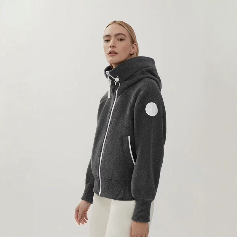 Chilliwack goose down hooded fleece sweatshirt, bomber jacket, long-sleeved outerwear, high-quality down jacket Chilliwack goose down hooded fleece sweatshirt, bomber jacket, long-sleeved outerwear, high-quality down jacket