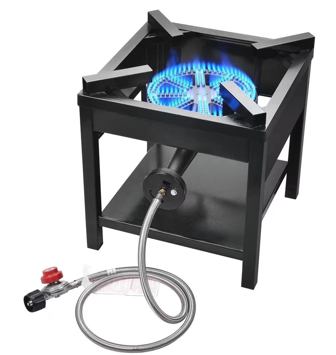 Suministro directo de fábrica estufa de gas de hierro fundido cocina portátil de alta potencia válvula reductora de presión norteamericana