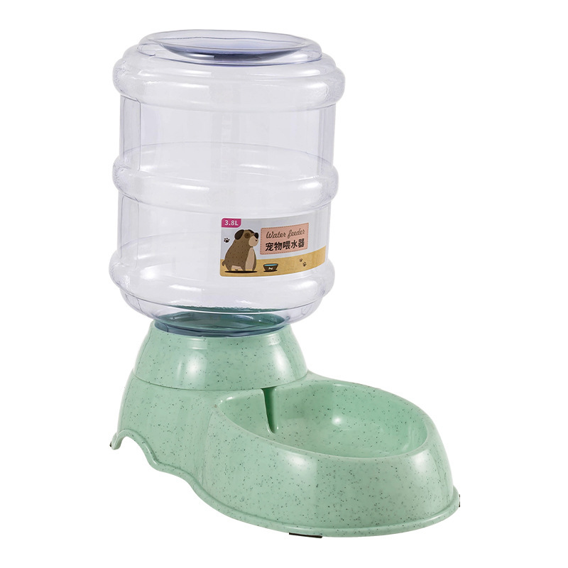 宠物饮水器【绿色 3.8L】