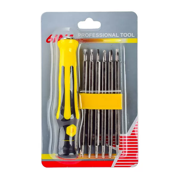 Cross-Shaped Plum Blossom Y-Shaped U-Shaped Mobile Phone Telecommunications Repair Tool Screwdriver 6-in-1 Multi-Purpose Screwdriver Set
