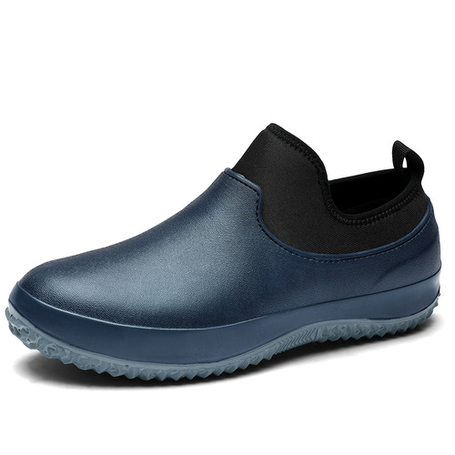 Eva rubber shoes, large size men and women's rain shoes, non-slip and wear-resistant fishing chef shoes, water shoes, rain boots, men's shoes