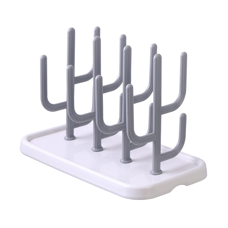 Feeding bottle, universal drying rack for baby, cactus