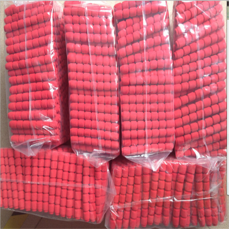 羽毛球拍橡塑泡棉握把套 防滑橡塑把套 双节甩棍海绵手把套