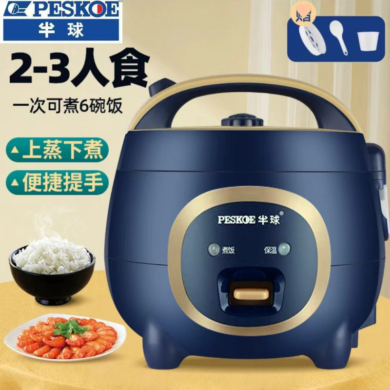 Small Rice Cooker for One Person, Mini Rice Cooker with Small Capacity, Single-Person Rice Cooker L