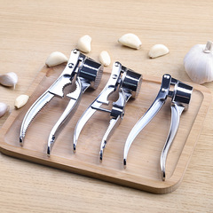 Wholesale Large-Sized Garlic Press, Garlic Paste Maker, Garlic Clip, Multi-Function Zinc Alloy Stainless Steel Manual Pull Garlic Tool