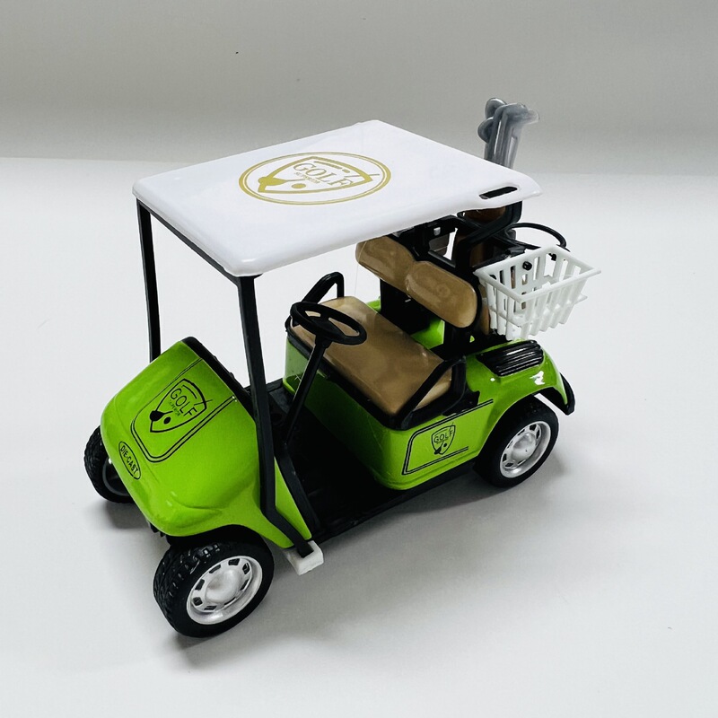 Toy Model Ornaments 1:36 Alloy Golf Cart Boy Toy Car Cake Ornaments