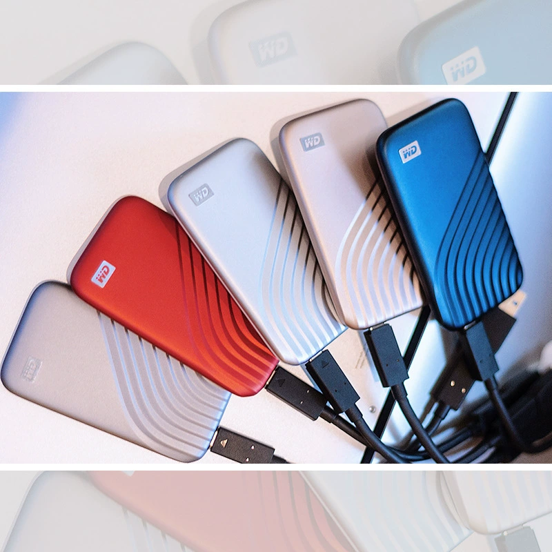 WD Western Data Mobile твердотельный диск 1Т мобильный жёсткий диск 2Т мобильный компьютер 1ТБ оригинальный SSD 4ТБ 4ТБ