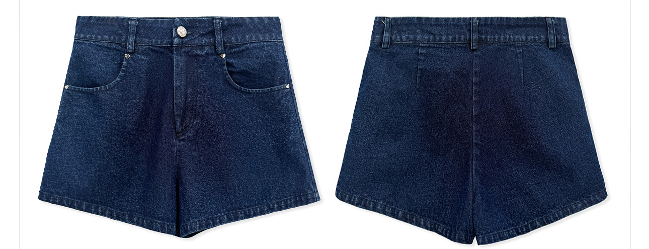 Bộ quần short jean nữ lưng cao kèm áo vest không tay phong cách Tân Trung Hoa — bộ đồ, Trang chủ, quần đùi chi tiết 18