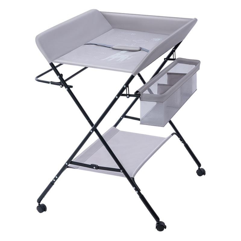 Mesa de pañales mesa de cuidado del bebé portátil multifuncional plegable cama de bebé cambio de pañales mesa táctil image 1