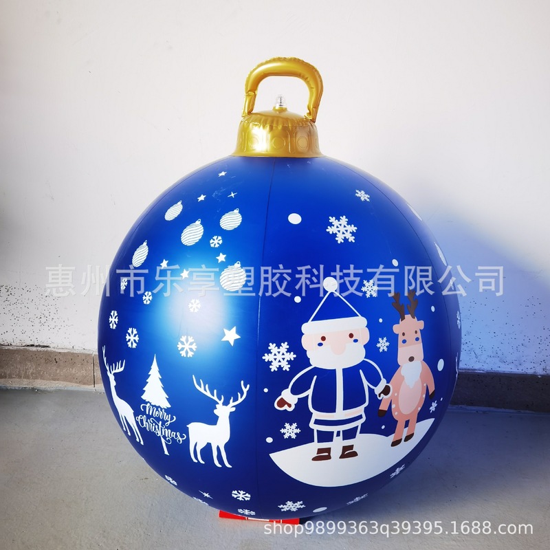 工場在庫 PVC製 インフレータブル クリスマスボール クリスマス会場装飾 雰囲気ランタン|undefined