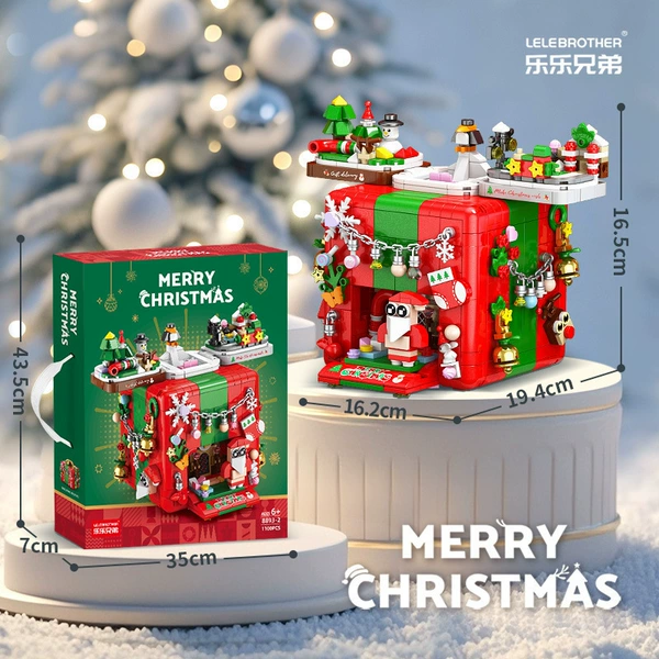 8893-2 Christmas organ box (medium)