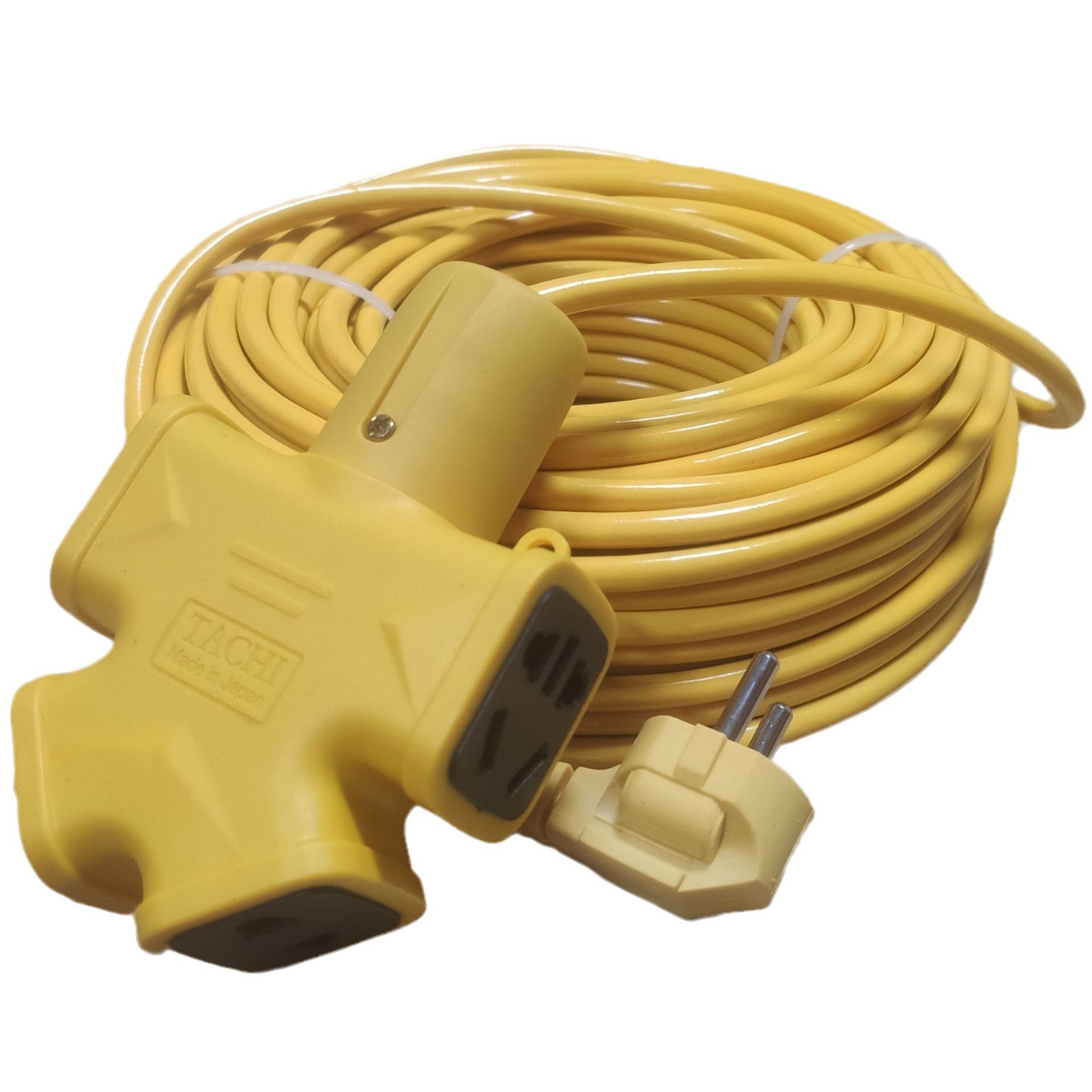 大功率外贸欧规地拖接线板排插电动车充电延长线5-30米插座排插