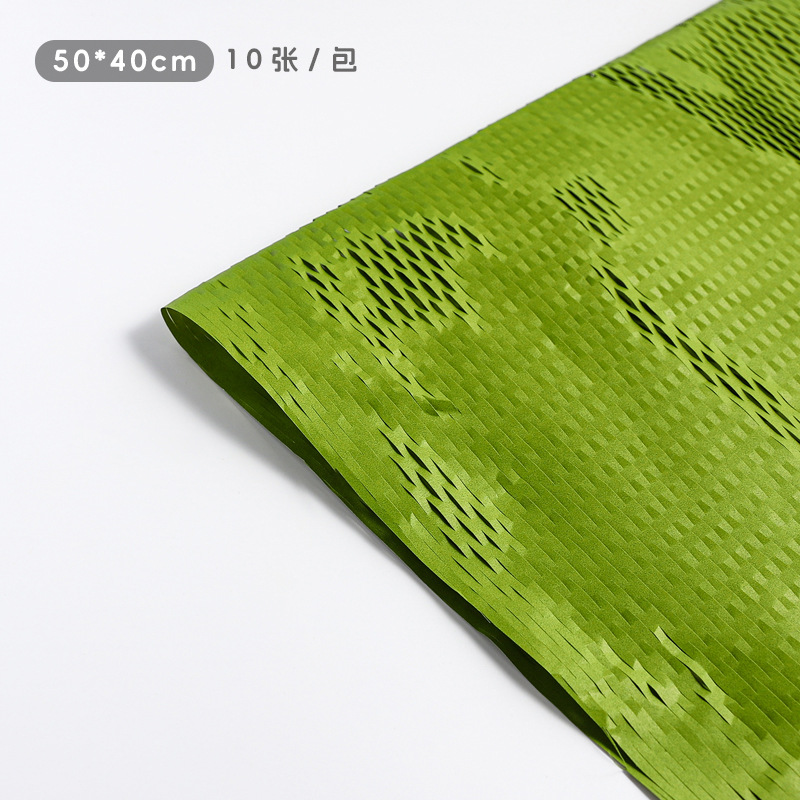 Internet celebridad panal de malla de papel ramo de malla de papel tirón neto arte papel de regalo flor material de embalaje al por mayor