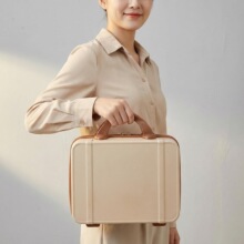多色便携化妆箱手提箱 分层收纳 礼品公司定制logo 旅行达人节日