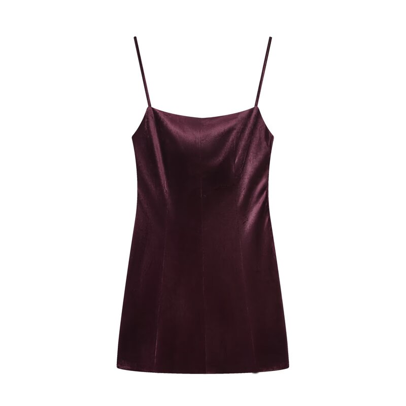 Cross-Border Foreign Trade Wholesale Za Women's Autumn New European and American Style Fashionable Elegant Versatile Fluffy Short Dress Cross-Border Foreign Trade Wholesale Za Women's Autumn New European and American Style Fashionable Elegant Versatile Fluffy Short Dress